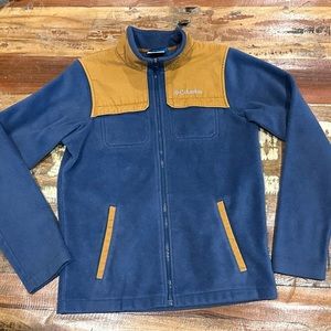 Boys Columbia Zip up Fleece, Large